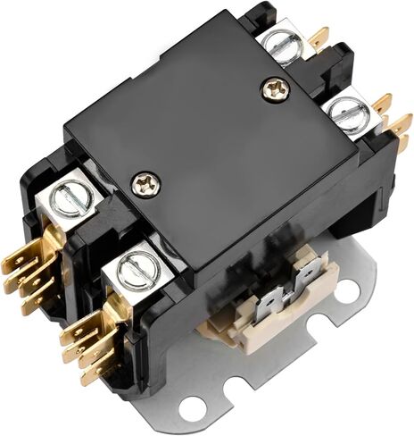HVAC Motor Contactor, HSJL-40/1, 1 Poles, 40A, 120VAC 50/60Hz Coil, for Air Conditioner, Heat Pump, Refrigeration Systems, UL Listed in Saudi Arabia