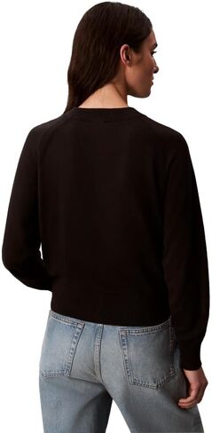 سترة نسائية من Calvin Klein تحمل شعار Monogram Mockneck in Saudi Arabia
