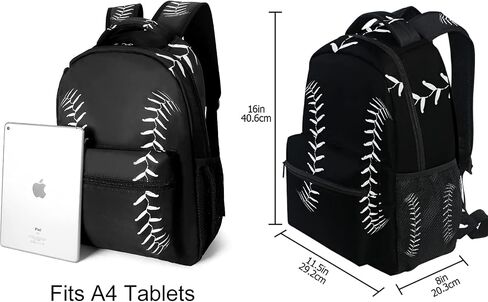 Backpack Black White Chess Board Bookbag Daypack Travel Hiking Camping School Laptop Bag in Kuwait