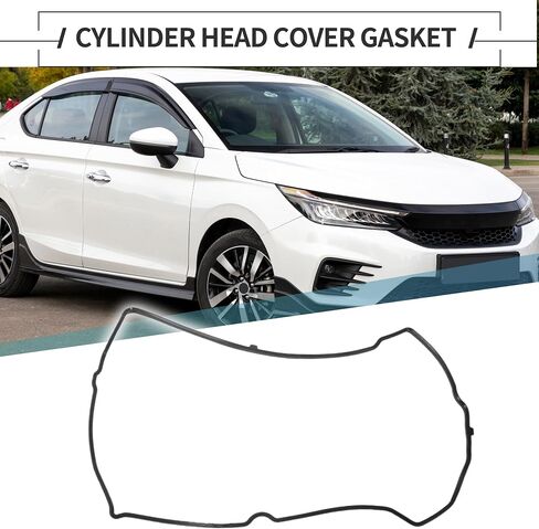 حشية غطاء صمام Motoforti، حشية ختم صمام رأس الأسطوانة، لسيارة Honda CITY FIT HRV 2015-2020، مطاط، رقم 123415R1003، أسود، حشية غطاء الروك in Saudi Arabia