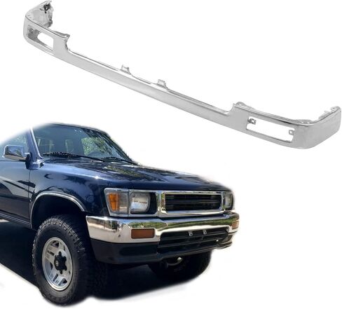 CarPartsDepot المصد الأمامي شريط الوجه كروم متوافق مع TOYOTA Pickup 2WD 1989-1995 5210135070 TO1002102 in Kuwait