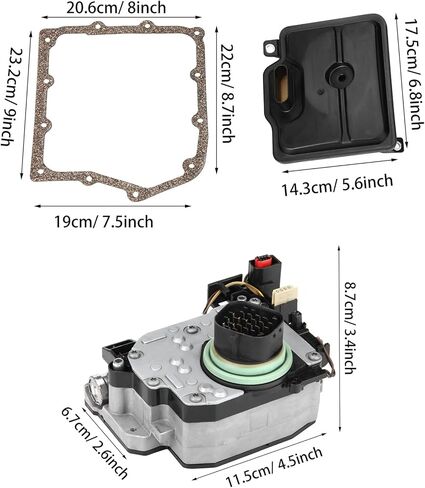 6Pcs 4F27E Refurbished Transmission Shift Solenoid Set(EPC PWM) Compatible with Maz da 2 3 5 6 CX-7 MPV in Kuwait