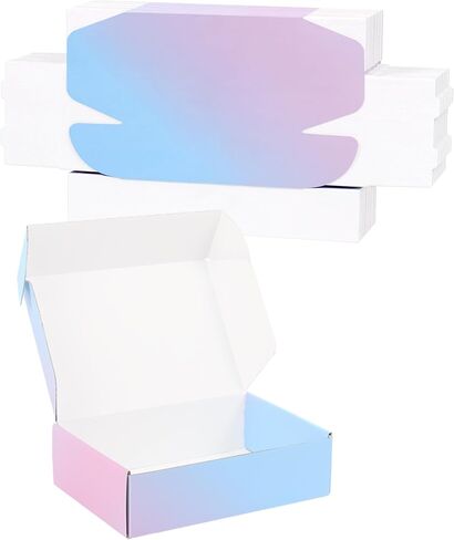 صناديق شحن 8x8x3 × 3 بوصة ، 30 حزمة صناديق البريد من الورق المقوى الأرجواني للأعمال التجارية الصغيرة in Kuwait