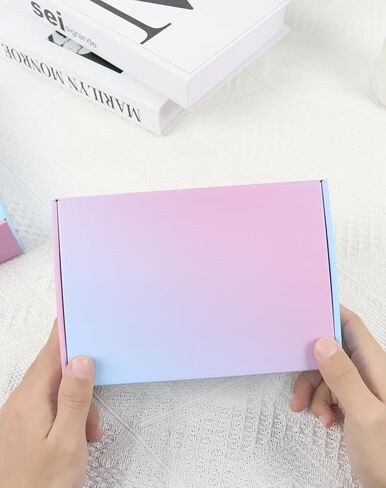 صناديق شحن 8x8x3 × 3 بوصة ، 30 حزمة صناديق البريد من الورق المقوى الأرجواني للأعمال التجارية الصغيرة in Kuwait