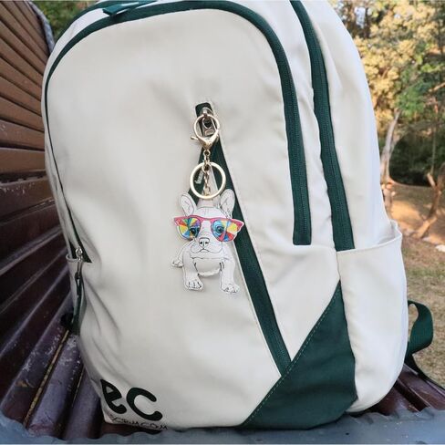 Charming Animal-Shaped PU Leather Keychain-Cute, Colorful, and Odor-Free Accessory for Bags & Keys in Saudi Arabia