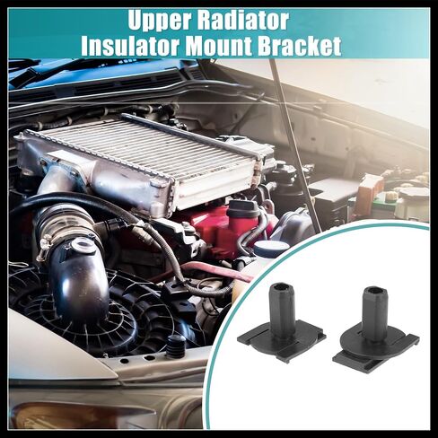 2pcs Radiator Mounting Sleeve for GMC Terrain 2018-2023 for Chevrolet Equinox 2018-2023 No.23134225 Durable Material in Saudi Arabia