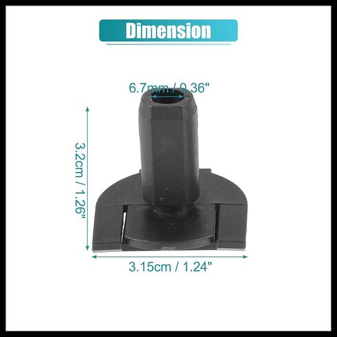 2pcs Radiator Mounting Sleeve for GMC Terrain 2018-2023 for Chevrolet Equinox 2018-2023 No.23134225 Durable Material in Saudi Arabia
