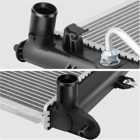 DNA MOTORING OE Style 1-Row Aluminum Cooling Radiator Compatible with Hyundai Equus 2012-2016, OEM-RA-13472, 253103N800 in Saudi Arabia