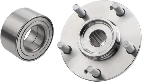 2PCS Wheel Hub Bearing Assembly Compatible with 2011-2015 Hyundai Elantra, 2013-2017 Elantra GT, 2012-2017 Veloster, Replace 510093 in Saudi Arabia