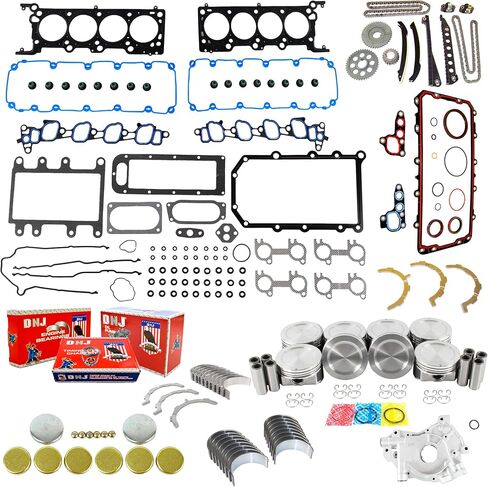 DNJ EK4176M Master Engine Rebuild Kit for 2002-2004 Ford F-150 F-150 Heritage 5.4L V8 16V SOHC 330cid in Saudi Arabia