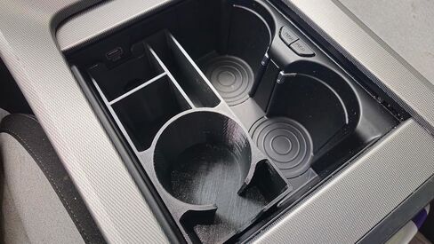 Custom Extra Cup Holder Organizer Compatible with 2019-2025 Hyundai Palisade Accessory Cubby Tray 3D Printed in Saudi Arabia
