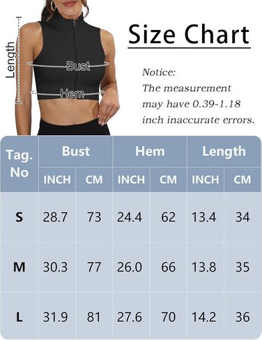 SEAUR Workout Tank Tops for Women Built in Bra Zip Up Mock Neck Crop Top Yoga Gym Athletic Running Sleeveless Shirts in Saudi Arabia