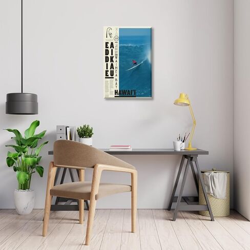 Retro Surfer Wall Art 2013 Surf Contest Poster Print Vintage Aesthetic Room Decoration Summer Beach Canvas Posters Surfer Artwork for Beach Lovers 8x12inch Unframed in Saudi Arabia