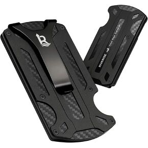 Slim Aluminum Wallet – RFID Blocking Tactical Card Holder – Minimalist Travel Wallet for Men in Saudi Arabia