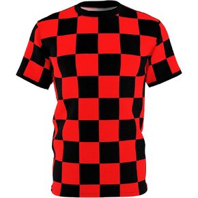 Black & Red Checkerboard Shirt in Kuwait