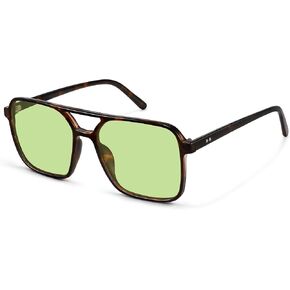 نظارات شمسية مربعة الشكل للنساء والرجال، ظلال حماية من الأشعة فوق البنفسجية العصرية in Kuwait