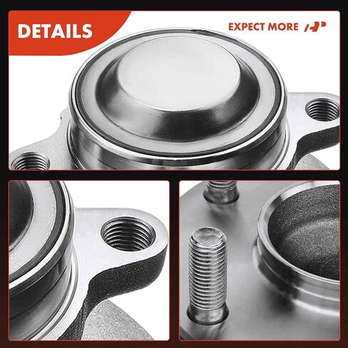 A-Premium Rear Wheel Bearing and Hub Assembly with 5-Lug Compatible with Honda Civic 2016-2021, Insight 2019-2022 in Saudi Arabia