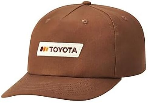 Toyota Chenille Patch Baseball Cap, Chestnut Brown, Snapback Closure, Heritage Design, (TO150000) in Saudi Arabia