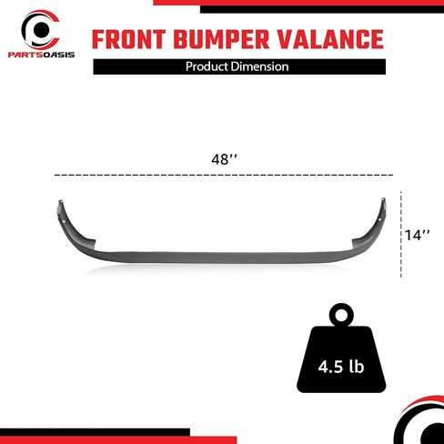New Aftermarket Pickup Front Lower Bumper Valance Matte Dark Gray Textured Compatible With 1994-2002 RAM 1500 2500 3500 CH1000232 55076614AC in Saudi Arabia