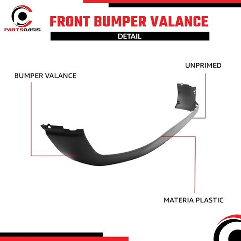 New Aftermarket Pickup Front Lower Bumper Valance Matte Dark Gray Textured Compatible With 1994-2002 RAM 1500 2500 3500 CH1000232 55076614AC in Saudi Arabia