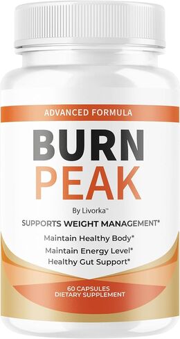BurnPeak Capsules Advanced Premium Formula All Natural, 60 Capsules for 1 Month in Saudi Arabia
