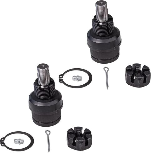 Detroit Axle - Front 7pc Tie Rods Ball Joints for Jeep Grand Cherokee Wrangler TJ Comanche, 3 Inner & Outer Tie Rods, 2 Lower Ball Joints, 2 Upper Ball Joints Replacement in Saudi Arabia