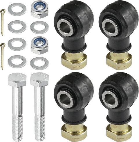 Caltric Two Sets Of Tie Rod End Kit Compatible with Polaris Trail Boss 325 330 2000-2013 in Saudi Arabia