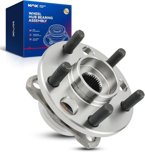 KAX 513017K Front Wheel Bearing hub Assembly Compatible with Chevrolet Cavalier 1984-2005, Pontiac Sunfire 1995-2005, Pontiac Grand Am 1985-1998, Chevrolet Corsica 1987-1996,1pc Wheel Bearing in Saudi Arabia