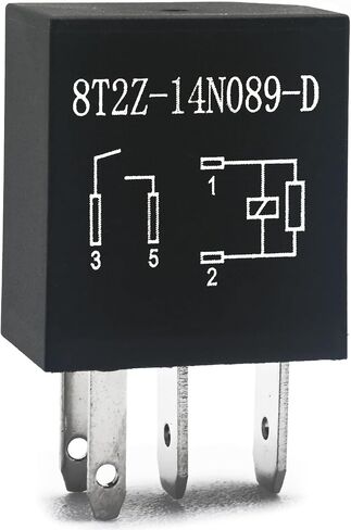 2 Packs 8T2Z14N089D Relay, 12V 4 Pins, Automotive Relay in Saudi Arabia