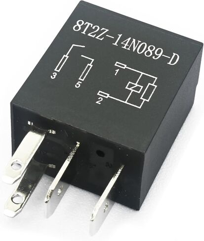2 Packs 8T2Z14N089D Relay, 12V 4 Pins, Automotive Relay in Saudi Arabia