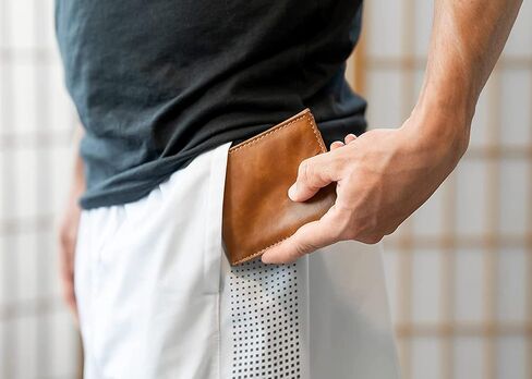 Rico Tampa Bay Lightning Brown Bilfold Wallet with clear ID display in Saudi Arabia