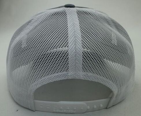 Strickland Propane Rich 112 Mesh Snapback Cap, Gray Trucker Hat with Embroidered Patch, One Size in Saudi Arabia