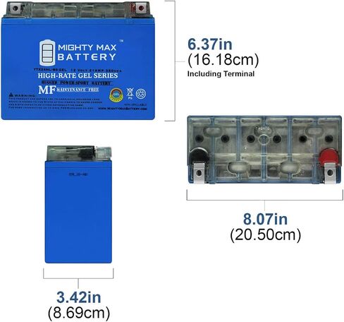 بطارية Mighty Max YTX24HL-BS GEL البديلة لـ ATX24HL in Saudi Arabia