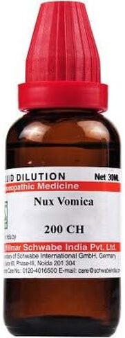 Schwabe Willmar Homeopathic Nux Vomica (200 Ch) (30 Ml) By Shopworld2 in Saudi Arabia