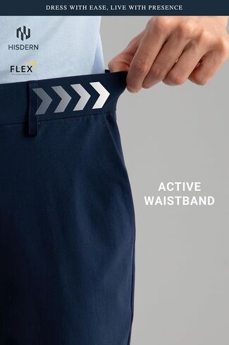 HISDERN Flex 301 Men's Stretch Golf Pants 30"/32" Quick Dry Lightweight Beathable Comfy for Business and Casual in Saudi Arabia