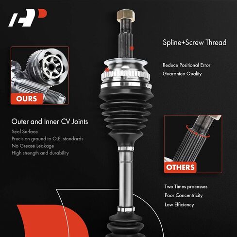 A-Premium CV Axle Shaft Assembly Compatible with Toyota Camry 2010 2011 2.5L, Manual Transmission, Front Left Driver Side in Saudi Arabia