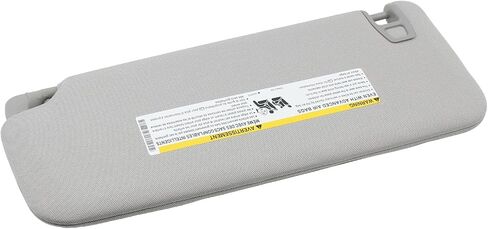 Gray Right Passenger Side Sun Visor with Lights for Chevrolet Silverado 1500 2500 3500 Suburban Tahoe GMC Sierra Yukon Cadillac Escalade 2015 2016 2017 2018 2019 in Saudi Arabia