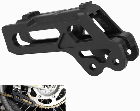NICECNC Black Rear Chain Guide Slider Block Dirt Bike Compatible with Yamaha YZ125 2008-2025 YZ250 2008-2025 YZ250F 2007-2023 YZ250FX 2015-2025 YZ450F 2007-2022 YZ450FX 2016-2025,See Fitment in Saudi Arabia