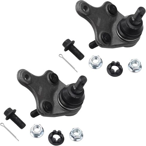 Detroit Axle - Front Struts w/Coil Springs Sway Bars Outer Tie Rods Lower Ball Joints Replacement for 2011-2016 Scion tC - 8pc Set in Saudi Arabia