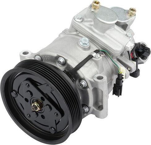 CCIYU A/C Compressor with Clutch A/C Air Compressor for Car 2008 2009 2010 2011-2012 for Land Rover LR2 3.2L Air Conditioning Compressor for 67675, 68675 in Saudi Arabia