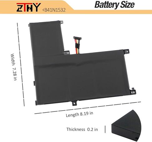 ZTHY C41N1727 Laptop Battery Replacement for Asus Zephyrus M GM501 GM501G GM501GM GM501GS ROG GU501 GU501G GU501GM GM501G-SEI006T GM501GS-EI015T GU501GM-BI7N8 GM501GM-EI005T GM501GS-EI003T 15.4V 55Wh in Saudi Arabia