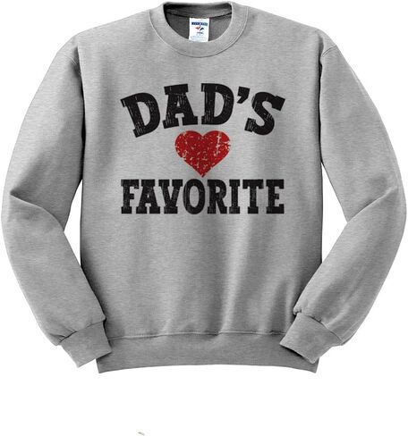 TeesAndTankYou Dad's Favorite Sweatshirt Unisex in Saudi Arabia