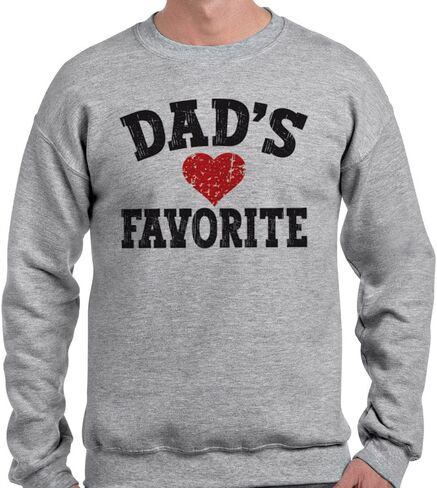 TeesAndTankYou Dad's Favorite Sweatshirt Unisex in Saudi Arabia