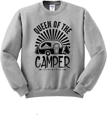 Queen of The Camper Sweatshirt Unisex in Saudi Arabia