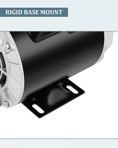 Air Compressor Motor 3.7 HP Electric Motor, 3450 RPM, 230V Single Phase, 56 Frame 5/8 Keyed Shaft 60 HZ in Kuwait