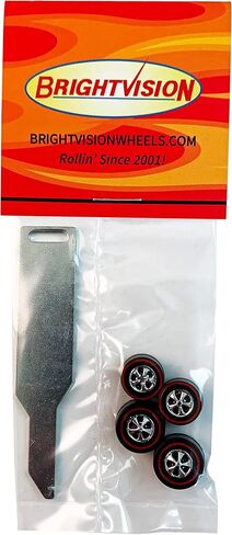 Brightvision Redline Tune-Up Kit #3 - Two Large & Two Medium Hong Kong Bearing Style Wheels in Saudi Arabia