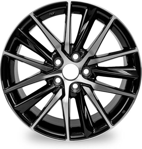 18 "جديد 18x8 في حافة عجلة مصنوعة من خليط معدني لتويوتا كامري SE 2018 2019 2020 2021 2022 2023 2024 تشكيله أسود واحد استبدال جنوط عجلات السيارة in Kuwait