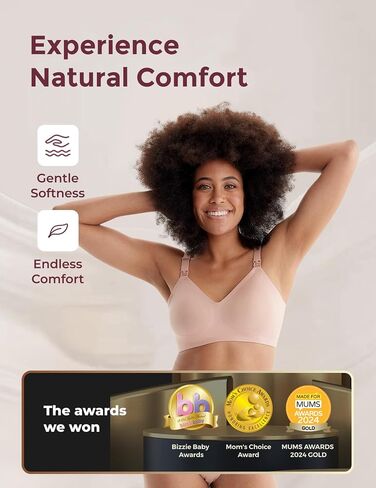 Momcozy Nursing Bras for Breastfeeding +Classic Hands Free Pumping Bra for 34C, 34D, 36A in Saudi Arabia