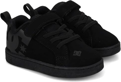 DC Kids Sneaker Skate Shoe, Black, 6 US Unisex Toddler in Saudi Arabia