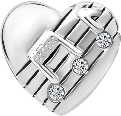 Love Music Charm Compatible with Pandora Charm Bracelet Silver Musician Bead Melody Song Beat Charm Birthday Anniversary in Saudi Arabia